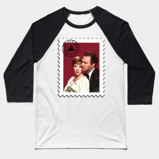 Sound of Music Georg and Maria Stamp Baseball T-Shirt